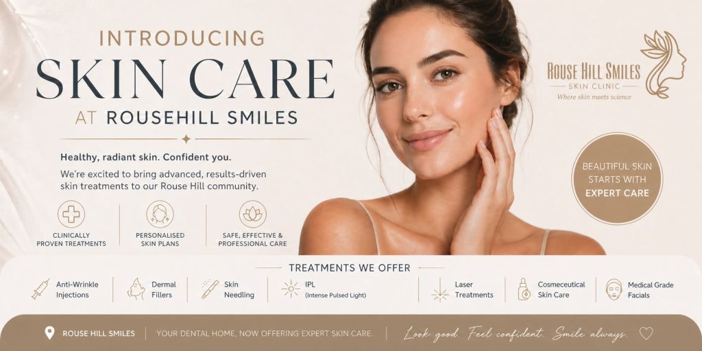wide banner for skin care